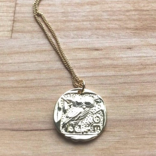 Olympus Coin Necklace Cristalore