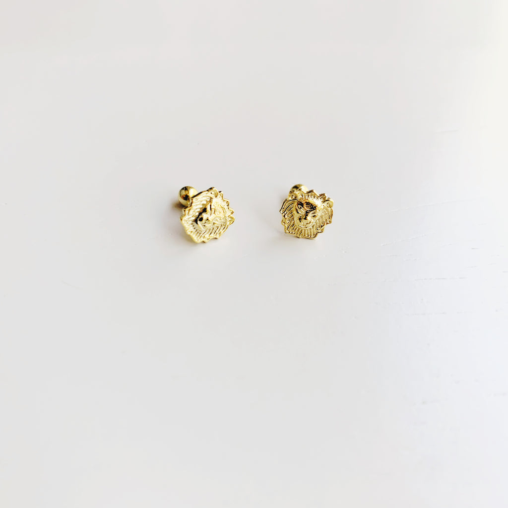 Lion of Florence Earrings